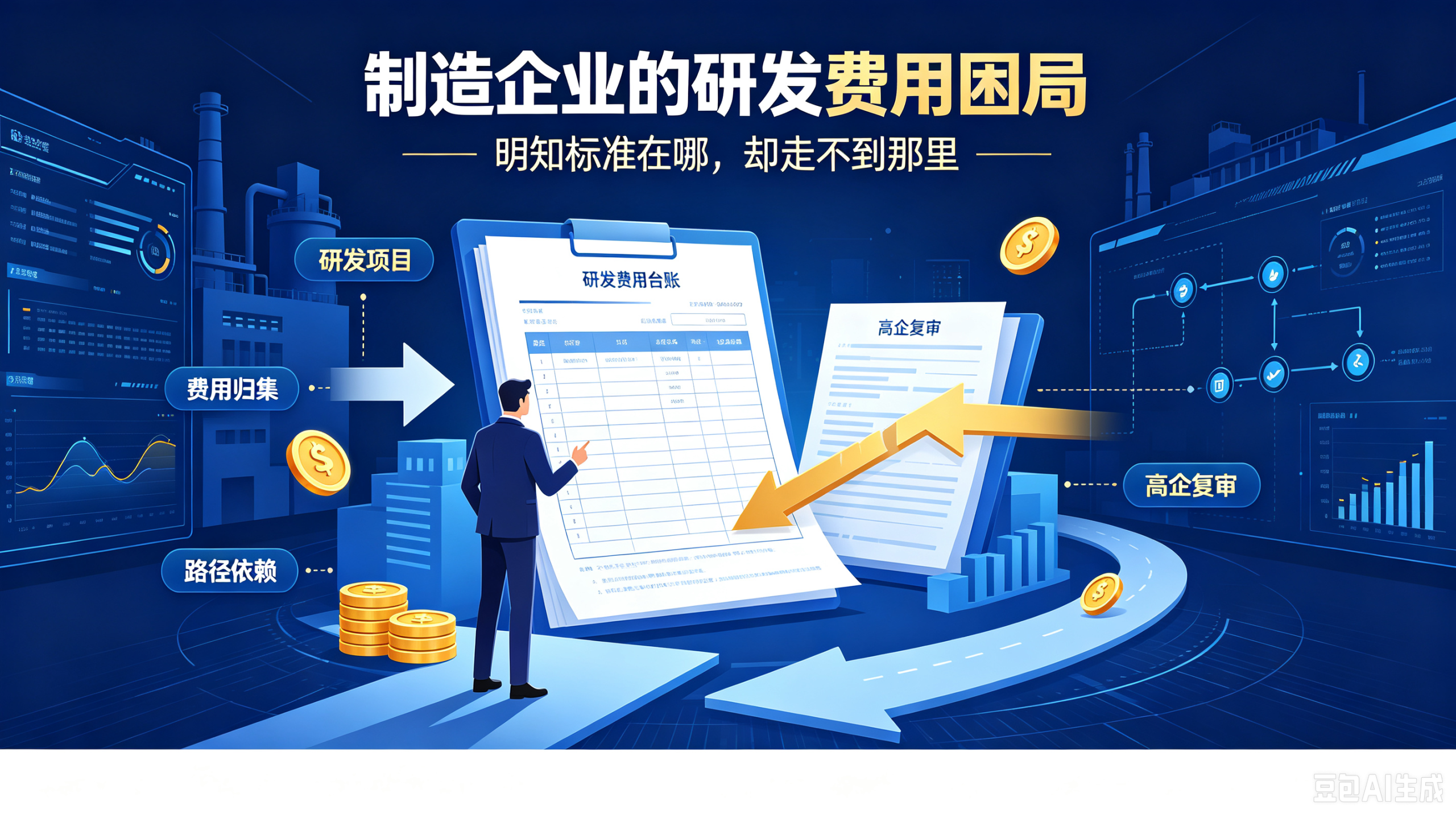制造企业的研发费用困局:明知标准在哪,却走不到那里(pic1)