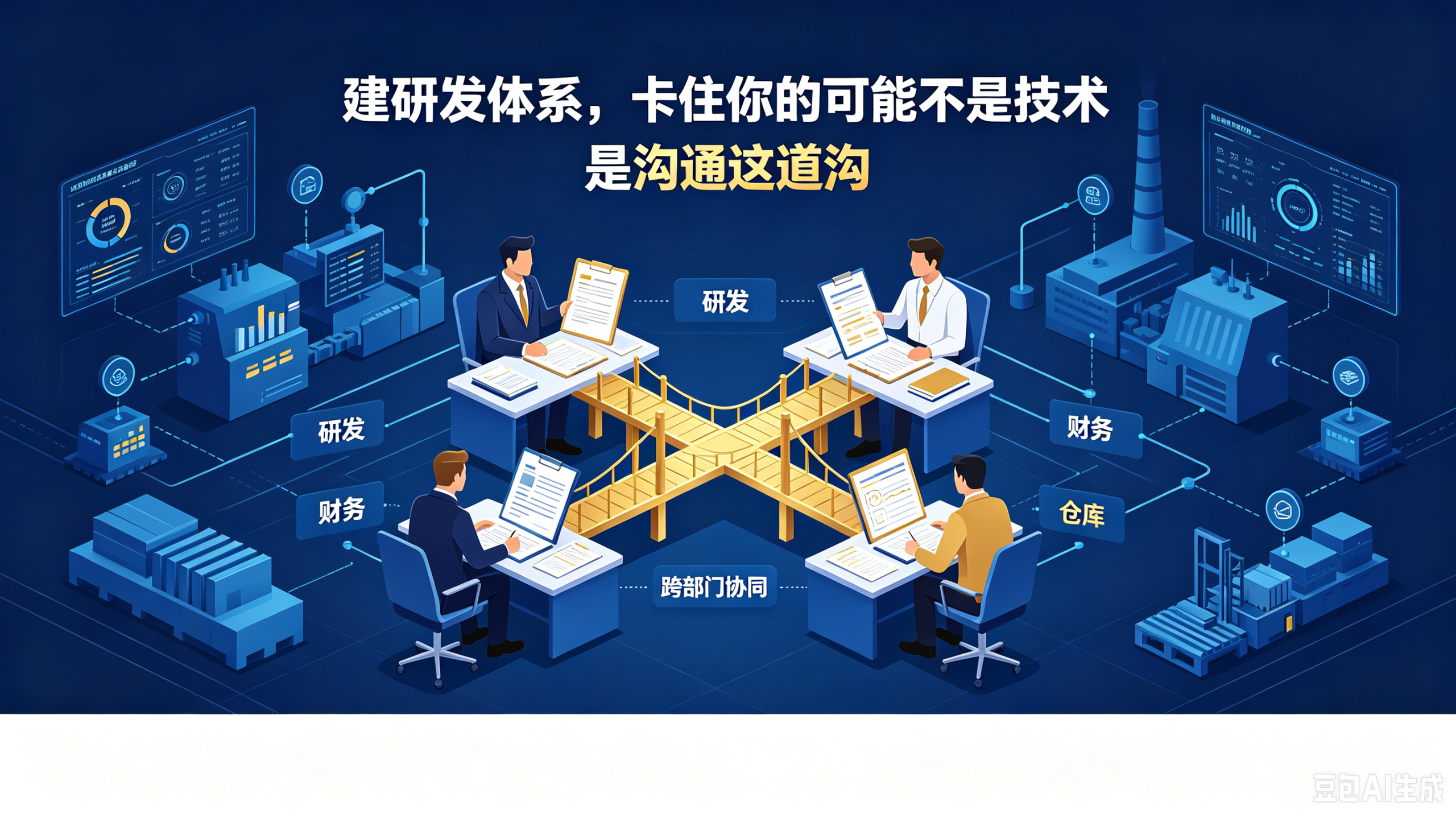 建研发体系,卡住你的可能不是技术,是 "沟通" 这道沟(pic1)