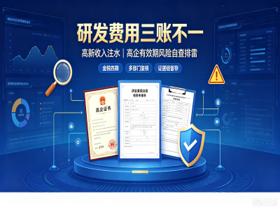 研发费用 “三账不一”、高新收入 “注水”，如何提前自查排雷？ | product image